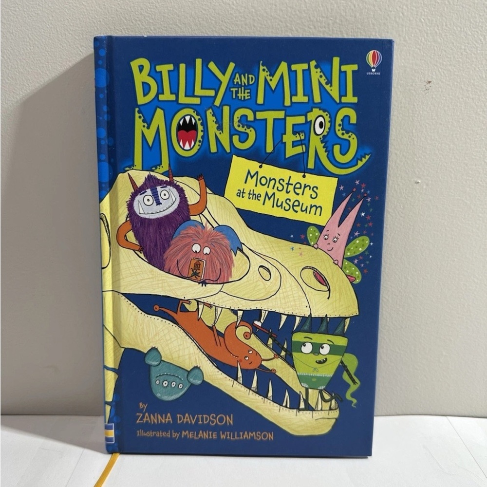 📚4/$25 Billy and the Mini Monsters Book - Vibrant Blue Cover